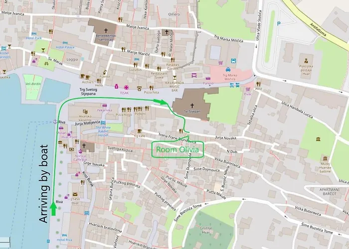 Center Olivia Hvar Town